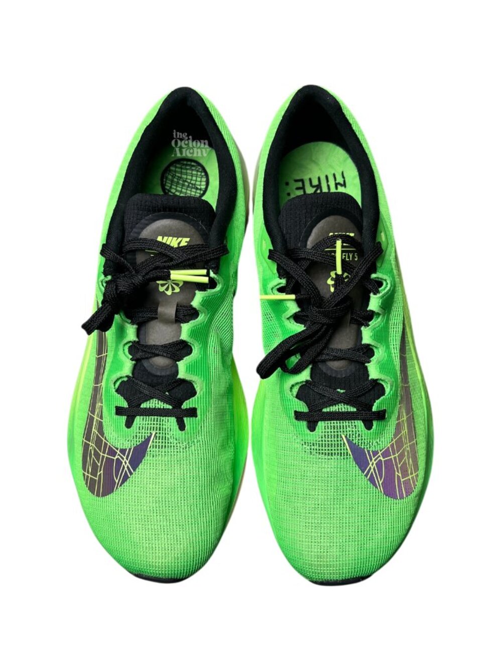 Size 12 Nike Zoom Fly 5 'Ekiden Zoom Pack' DZ4783-304 Pre-Owned - Picture 6 of 8